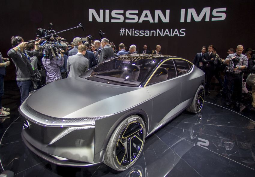 Nissan IMs concept – 483 hp electric sedan/crossover 910526