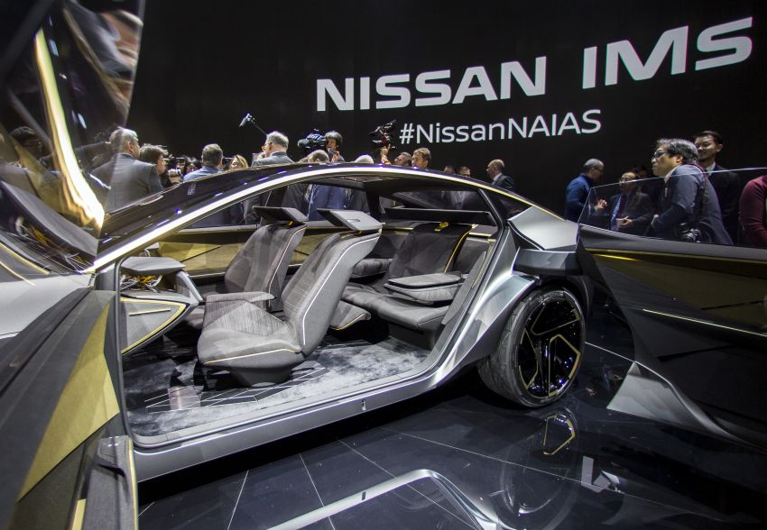 Nissan IMs concept – 483 hp electric sedan/crossover 910529