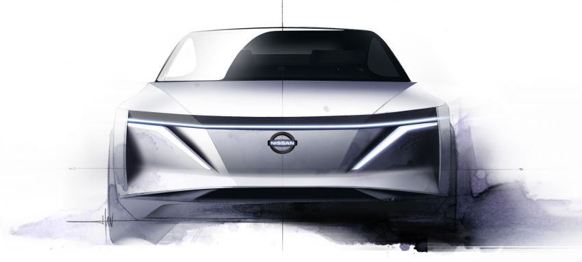 Nissan IMs concept – 483 hp electric sedan/crossover 910497