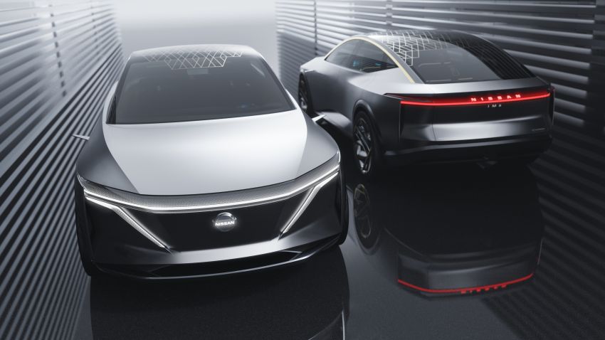 Nissan IMs concept – 483 hp electric sedan/crossover 910556