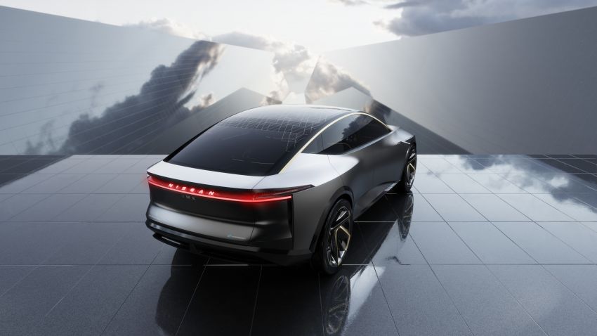 Nissan IMs concept – 483 hp electric sedan/crossover 910559