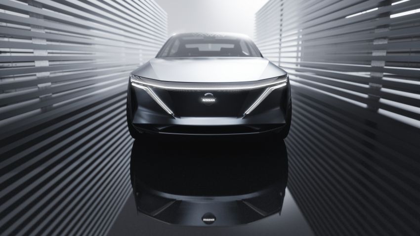 Nissan IMs concept – 483 hp electric sedan/crossover 910567