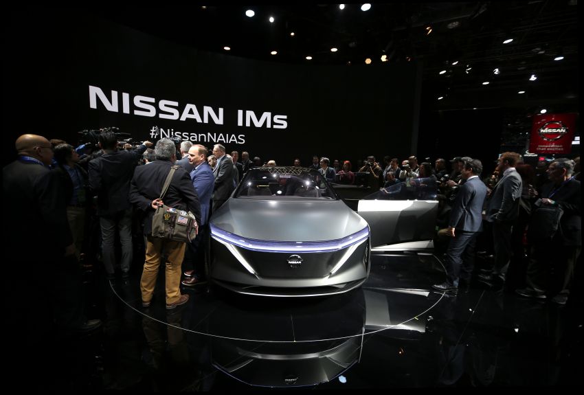 Nissan IMs concept – 483 hp electric sedan/crossover 910584