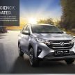 Perodua Aruz dilancar – dua varian, tujuh tempat duduk, 1.5L, ASA 2.0, harga RM72,900 dan RM77,900