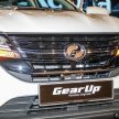 Perodua Aruz – perincian aksesori katalog GearUp