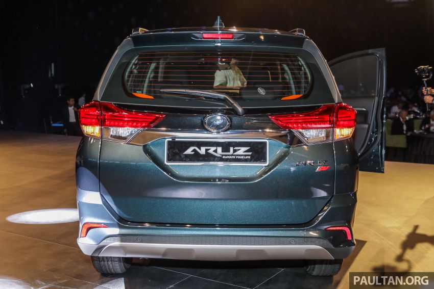 2019 Perodua Aruz SUV launched in Malaysia – seven seats; ASA 2.0; two variants; RM72,900 and RM77,900 911447