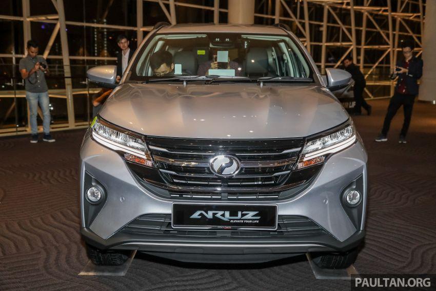 2019 Perodua Aruz SUV launched in Malaysia – seven seats; ASA 2.0; two variants; RM72,900 and RM77,900 911435