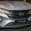 Perodua Aruz 2019 – spesifikasi penuh varian X, AV