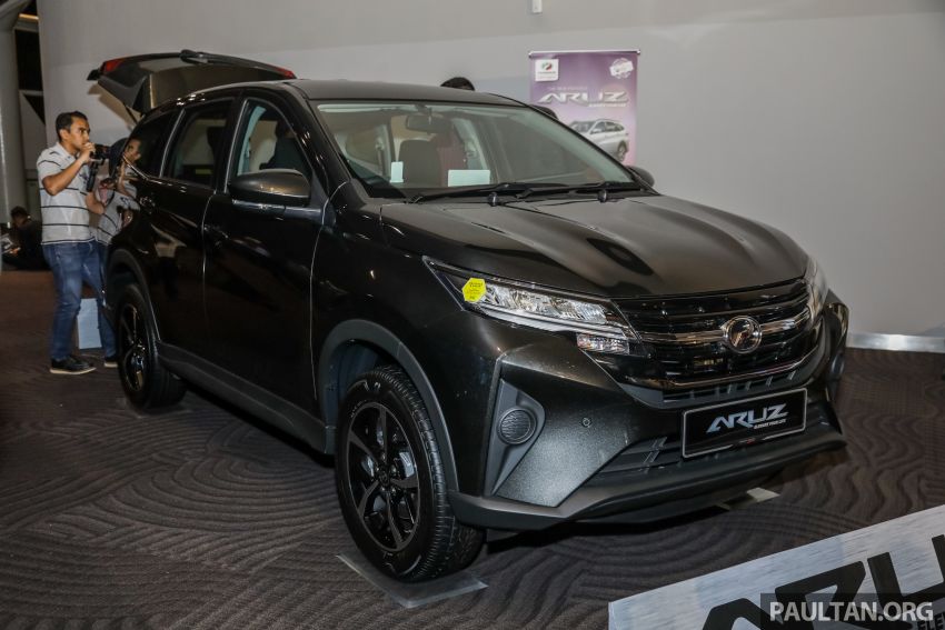 2019 Perodua Aruz SUV launched in Malaysia – seven seats; ASA 2.0; two variants; RM72,900 and RM77,900 911481