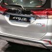 Perodua Aruz 2019 – spesifikasi penuh varian X, AV