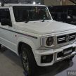 TAS2019: DAMD Suzuki Jimny Little G dan Little D – Merc G-Wagen dan Land Rover Defender skala kecil!