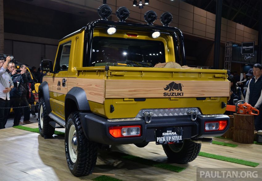 TAS2019: Suzuki Jimny Sierra Pick-up Concept – jelmaan semula Toyota BJ40 dalam era moden! 909586