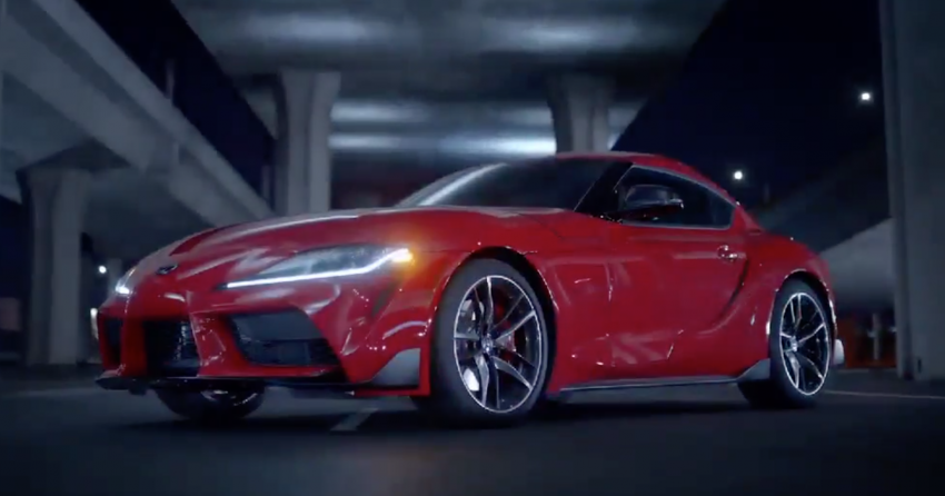 A90 Toyota Supra promo video leaked ahead of debut 909189