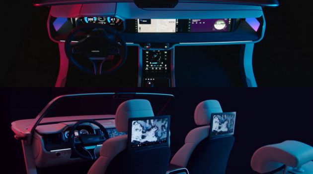 Samsung showcases its Digital Cockpit at CES 2019