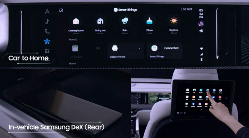 Samsung showcases its Digital Cockpit at CES 2019 908074