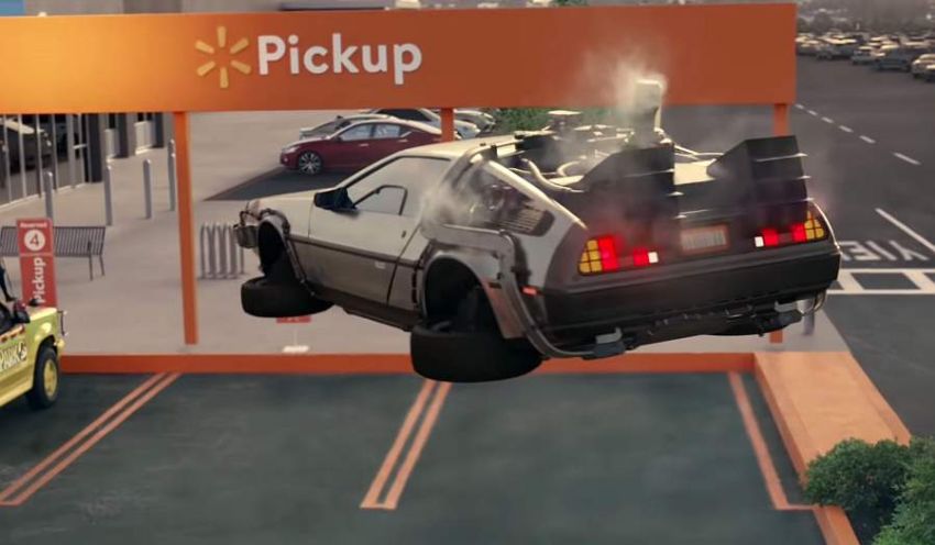 Walmart ad plugs 12 iconic cars of the silver screen 907886