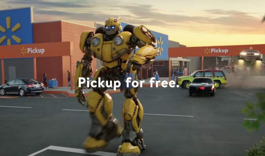 Walmart ad plugs 12 iconic cars of the silver screen 907889