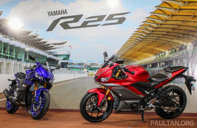 Yamaha R25 2019 tiba di M’sia – harga diumum Mac