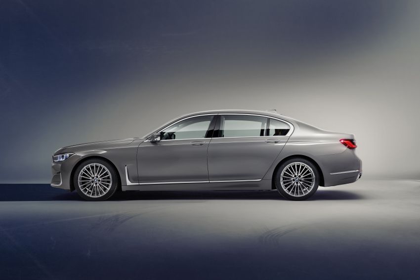 G11/G12 BMW 7 Series LCI debuts – revamped design, new I6 hybrid and V8 powertrains, updated tech 912380