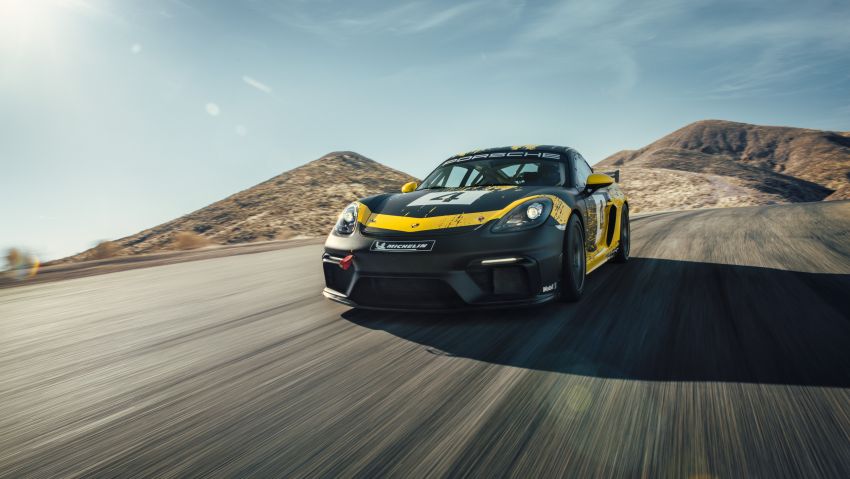 New Porsche 718 Cayman GT4 Clubsport – Trackday and Competition variants, natural composite materials 906917