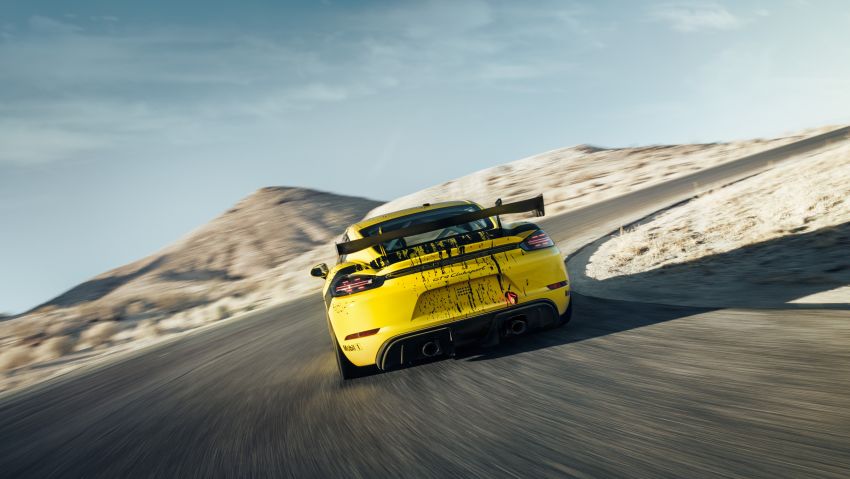 New Porsche 718 Cayman GT4 Clubsport – Trackday and Competition variants, natural composite materials 906919
