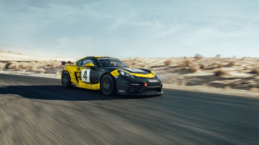 New Porsche 718 Cayman GT4 Clubsport – Trackday and Competition variants, natural composite materials 906920