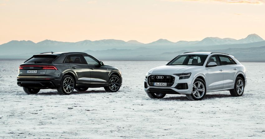 2019 Audi Q8 gets two new electrified V6 engines 923061