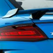 2019 Audi TT RS facelift – new look, no extra power
