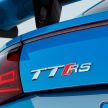 2019 Audi TT RS facelift – new look, no extra power