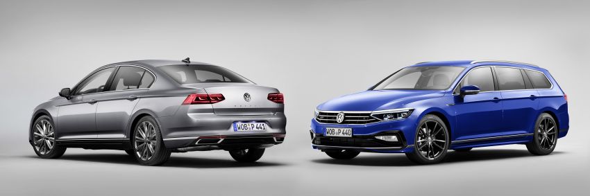 B8 Volkswagen Passat facelift revealed – new MIB3 infotainment and IQ.Drive assistance systems 919076