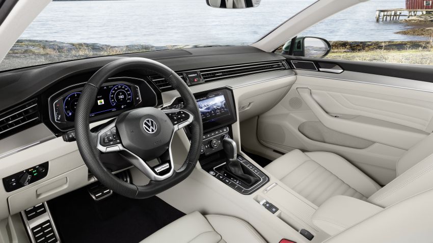 Volkswagen Passat B8 facelift didedahkan – sistem bantuan IQ.Drive dan infotainmen MIB3 baharu 919339