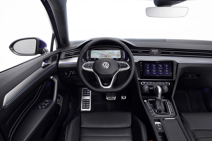 Volkswagen Passat B8 facelift didedahkan – sistem bantuan IQ.Drive dan infotainmen MIB3 baharu 919257