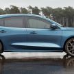 Ford Focus ST 2019 – 2.3L Ecoboost petrol dengan antilag 280 PS/420Nm, 2.0L turbodiesel 190 PS/400 Nm