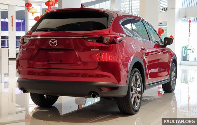 Mazda CX-8 – SUV tiga baris tempat duduk akan diprebiu kepada awam di Malaysia Autoshow 2019