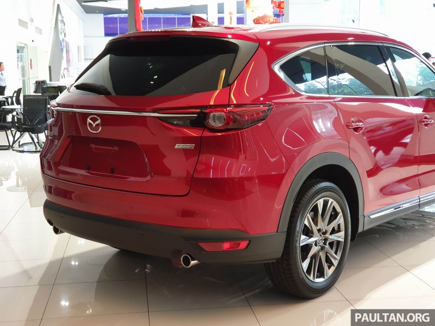 Mazda CX-8 arrives in Malaysia for first official preview – 4 variants listed, six- and seven-seat versions, CKD 922561