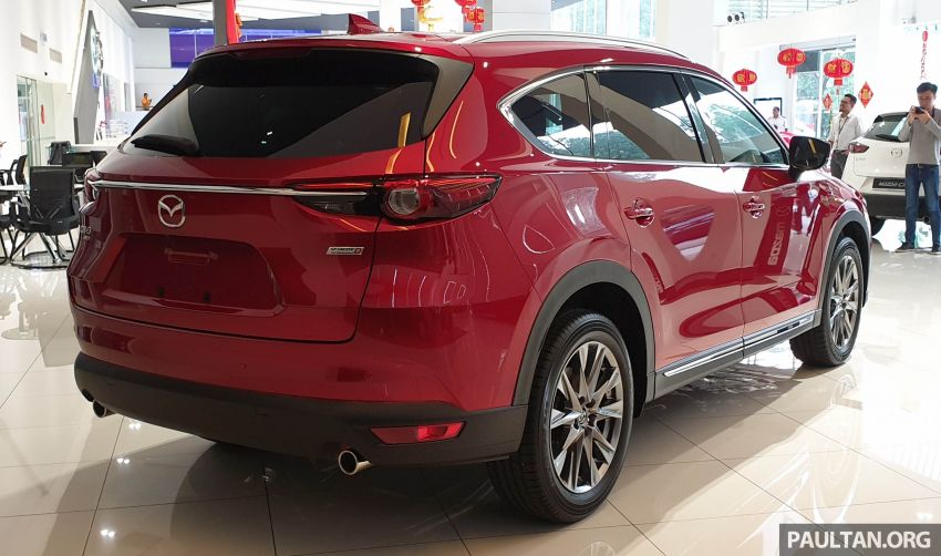 Mazda CX-8 arrives in Malaysia for first official preview – 4 variants listed, six- and seven-seat versions, CKD 922549