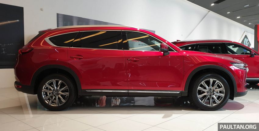 Mazda CX-8 arrives in Malaysia for first official preview – 4 variants listed, six- and seven-seat versions, CKD 922552