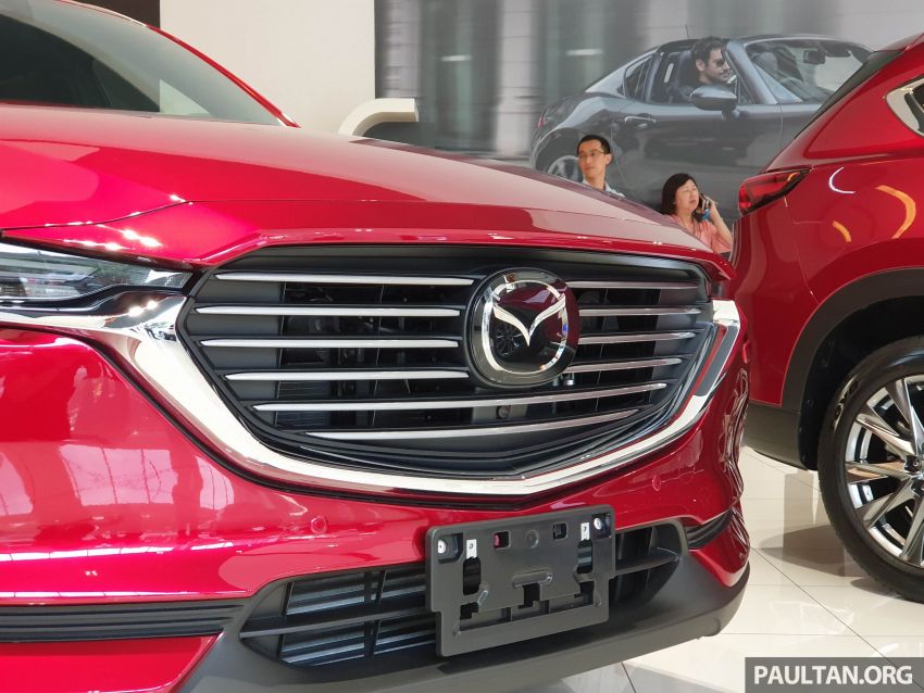 Mazda CX-8 arrives in Malaysia for first official preview – 4 variants listed, six- and seven-seat versions, CKD 922554