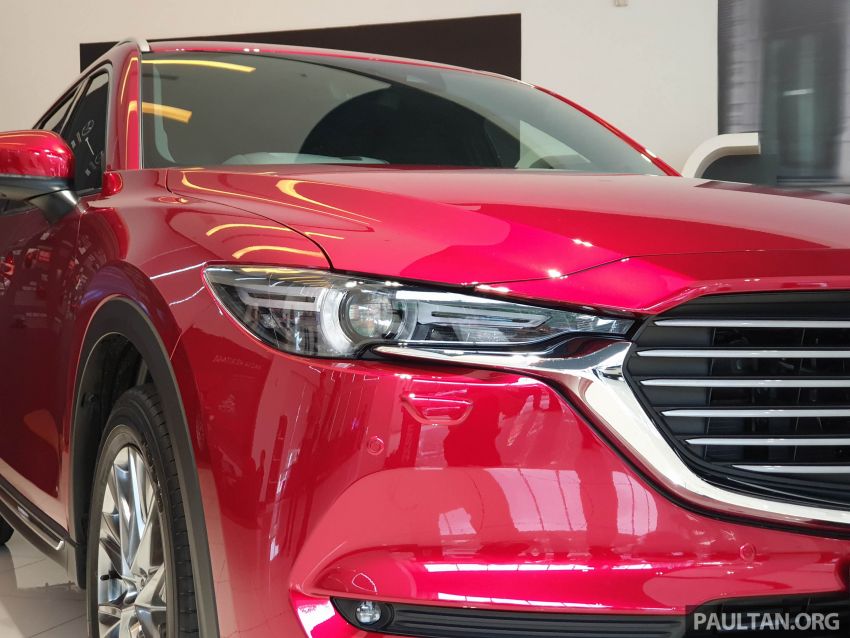 Mazda CX-8 arrives in Malaysia for first official preview – 4 variants listed, six- and seven-seat versions, CKD 922555