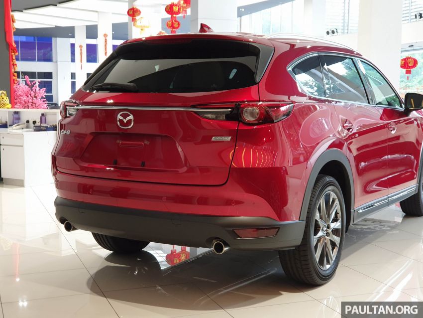 Mazda CX-8 arrives in Malaysia for first official preview – 4 variants listed, six- and seven-seat versions, CKD 922516