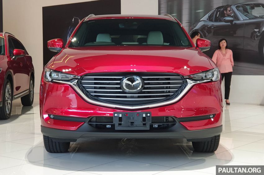 Mazda CX-8 arrives in Malaysia for first official preview – 4 variants listed, six- and seven-seat versions, CKD 922521