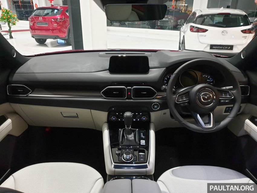 Mazda CX-8 arrives in Malaysia for first official preview – 4 variants listed, six- and seven-seat versions, CKD 922530