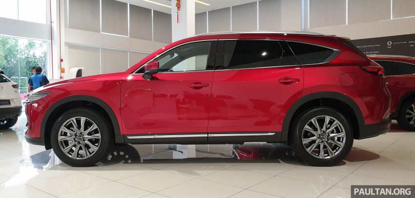Mazda CX-8 arrives in Malaysia for first official preview – 4 variants listed, six- and seven-seat versions, CKD 922514