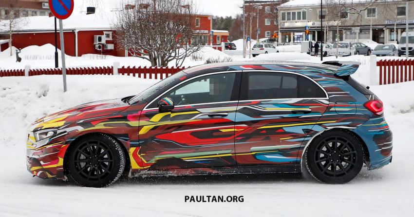 SPIED: 2019 Mercedes-AMG A45 will get up to 422 hp 924027