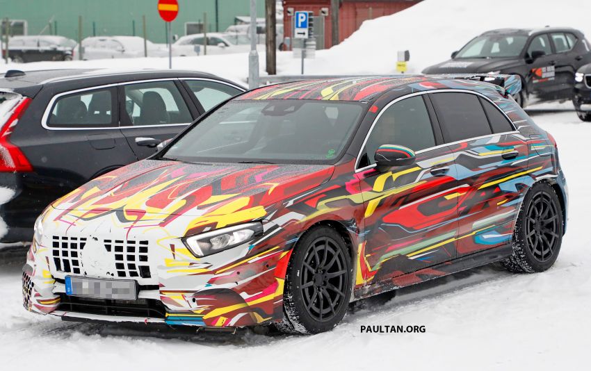 SPIED: 2019 Mercedes-AMG A45 will get up to 422 hp 924031