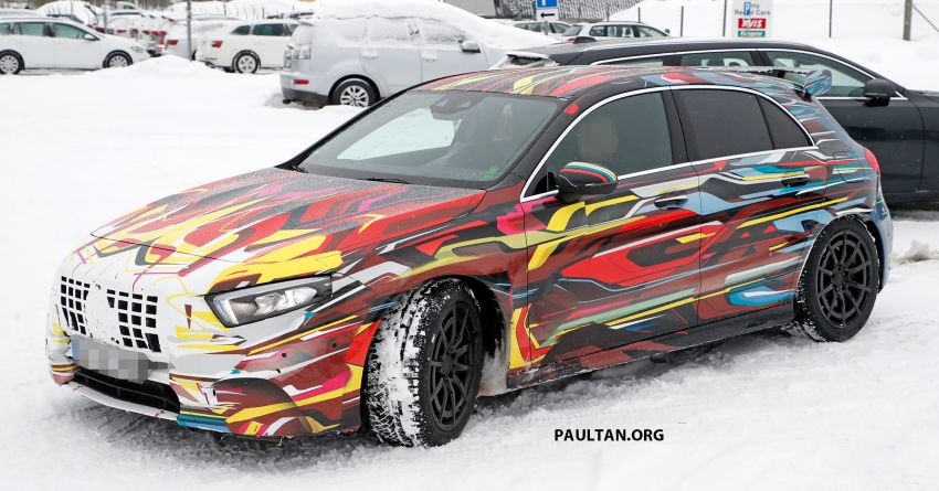SPIED: 2019 Mercedes-AMG A45 will get up to 422 hp 924032