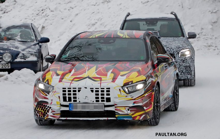 SPIED: 2019 Mercedes-AMG A45 will get up to 422 hp 924022