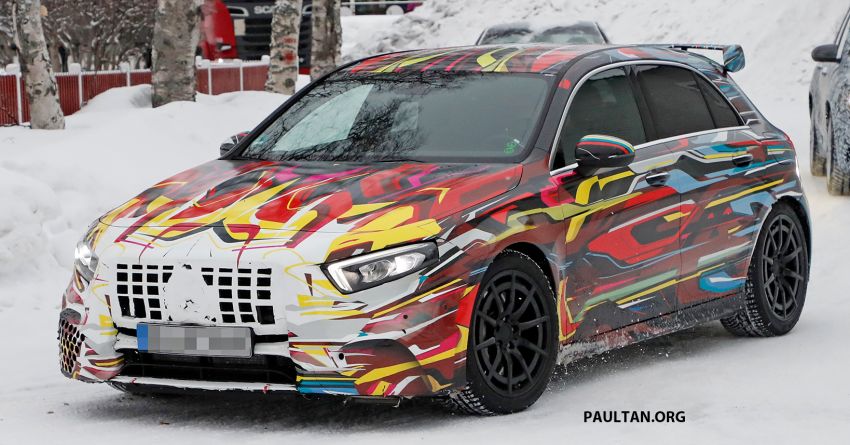SPIED: 2019 Mercedes-AMG A45 will get up to 422 hp 924024