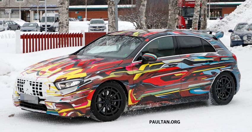 SPIED: 2019 Mercedes-AMG A45 will get up to 422 hp 924025