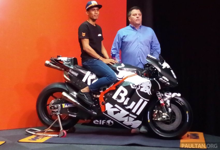 Hafizh Syahrin looking forward to new MotoGP season 918464